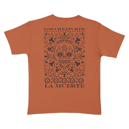 Creature La Muerta Relic Heavyweight Texas Orange S/s Shirt