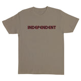 Independent Groundwork Prairie Dust Heavyweight S/s Shirt