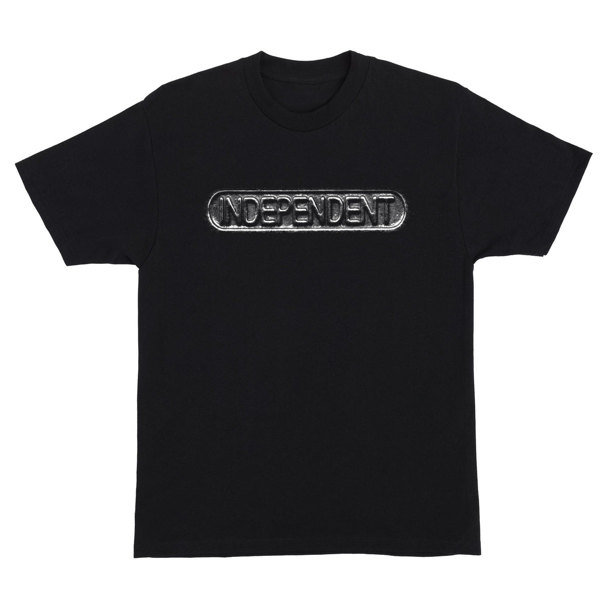 Independent Sand Cast Black S/s Shirt