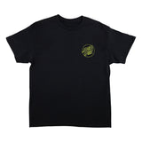 Santa Cruz Acid Cloud Dot Black S/s Shirt