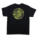 Santa Cruz Acid Cloud Dot Black S/s Shirt