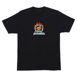 Santa Cruz Self Destruct S/s Heavyweight Shirt Black