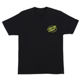 Santa Cruz Wooten Cyber Skull Black S/s Shirt