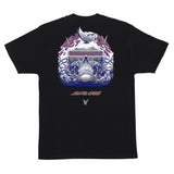 Santa Cruz Wooten Cyber Skull Black S/s Shirt