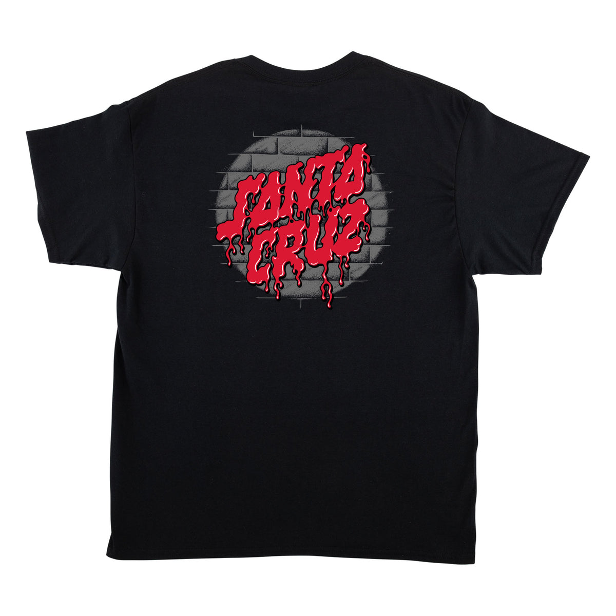 Santa Cruz Delfino Spotlight Dot S/s Heavyweight Shirt Black