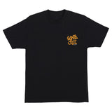 Santa Cruz Wood Cut S/s Heavyweight Shirt Black