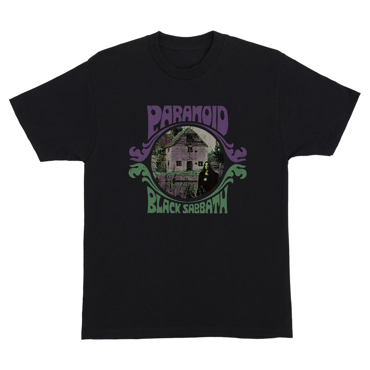 OJ Black Sabbath Paranoid Witch Black S/s Shirt