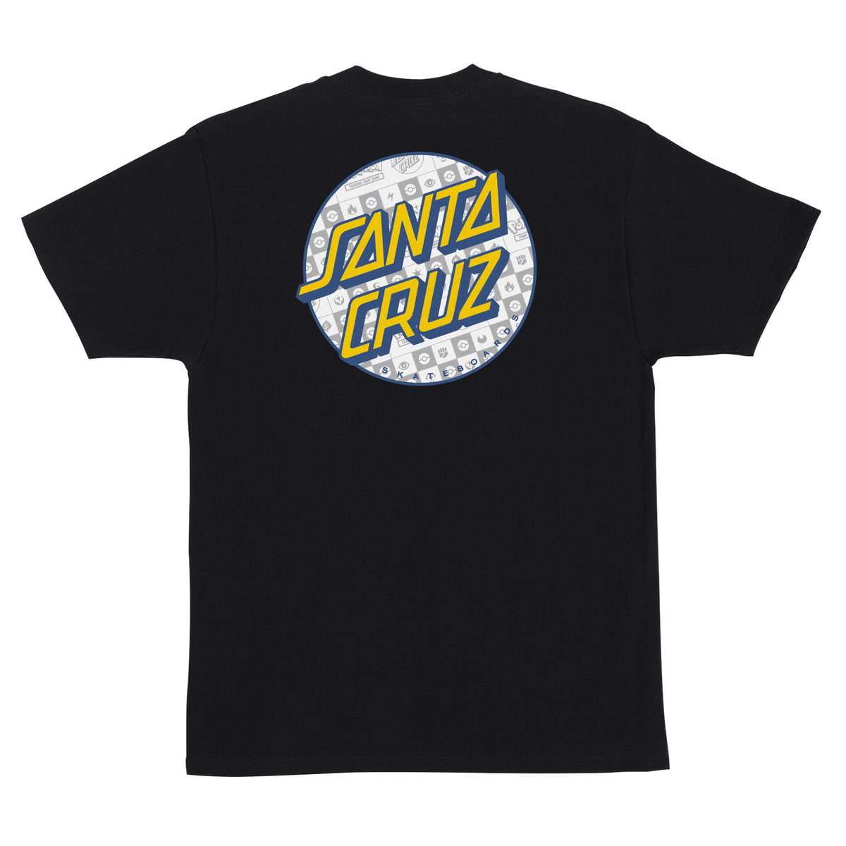 Santa Cruz x Pokémon Energy Dot S/S Heavyweight T-Shirt Black