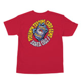 Santa Cruz x Pokémon TCG Hand S/S Midweight T-Shirt Red Youth