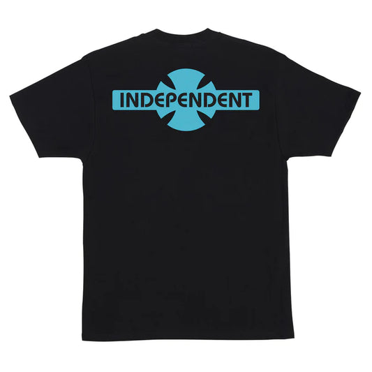 Independent OGBC Original Bar Cross HW Black S/s Shirt