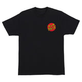 Santa Cruz Katakana Dot Heavyweight Black S/s Shirt