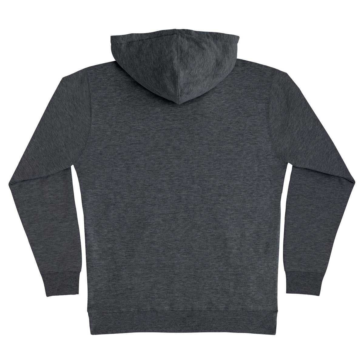 Creature Logo P/O Hooded Heavyweight Sweatshirt Char Heather with Purple