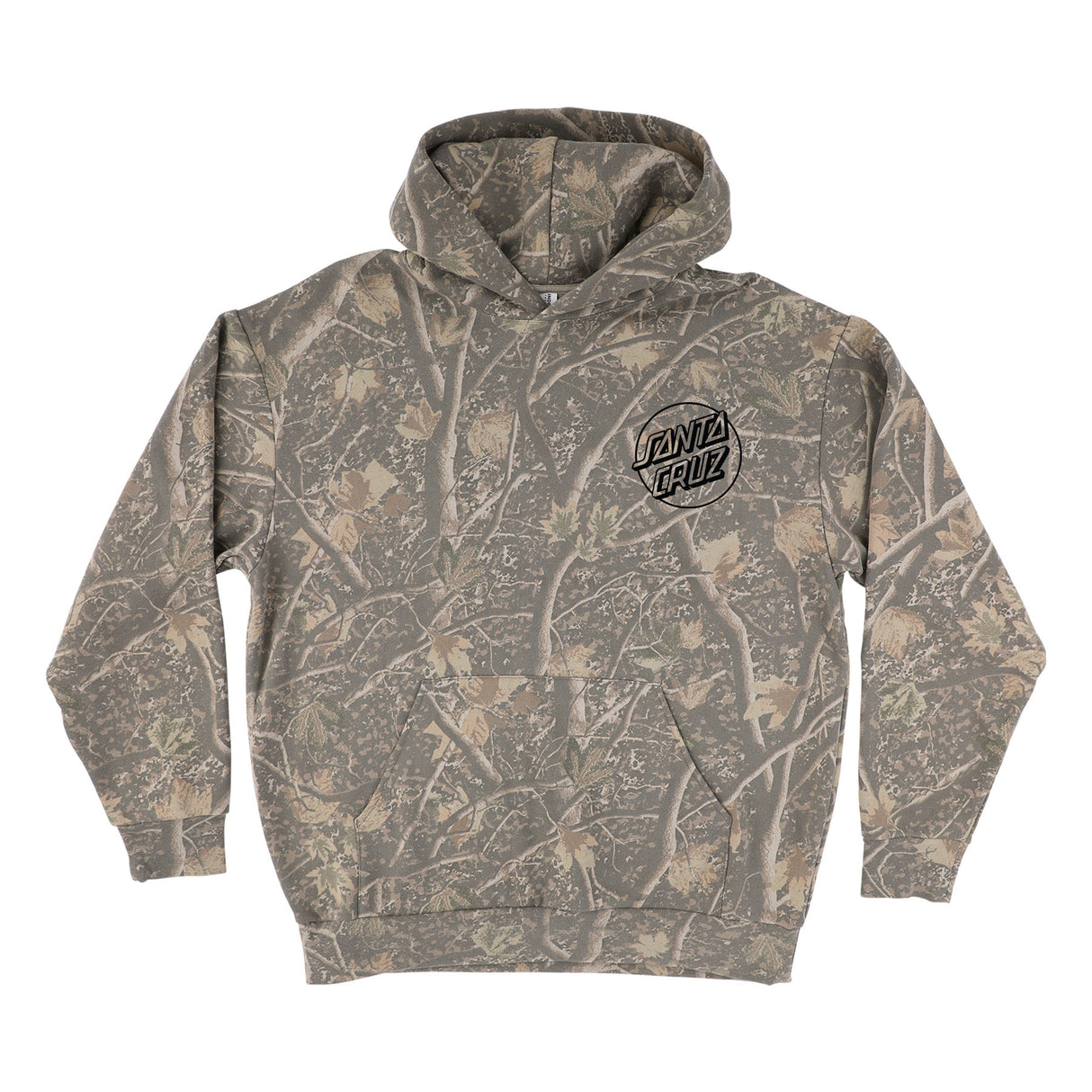 Santa Cruz Opus Dot P/O Hooded Heavyweight Sweatshirt Deadwood Tree Camo