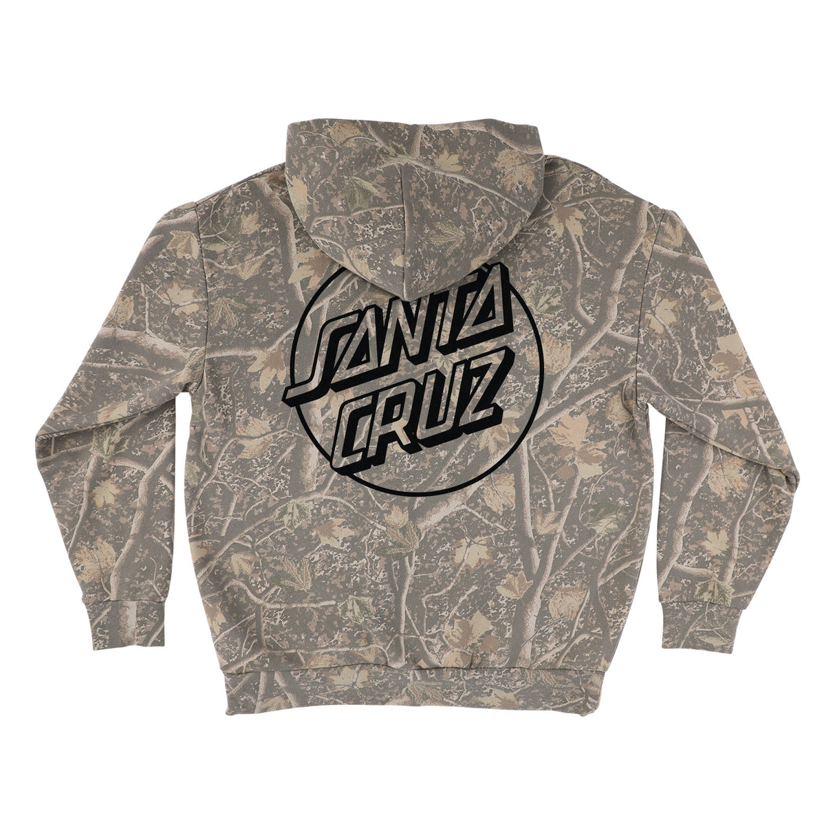 Santa Cruz Opus Dot P/O Hooded Heavyweight Sweatshirt Deadwood Tree Camo