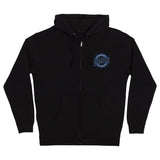 Creature Finest Strike Zip Hooded Heavyweight Sweatshirt Black