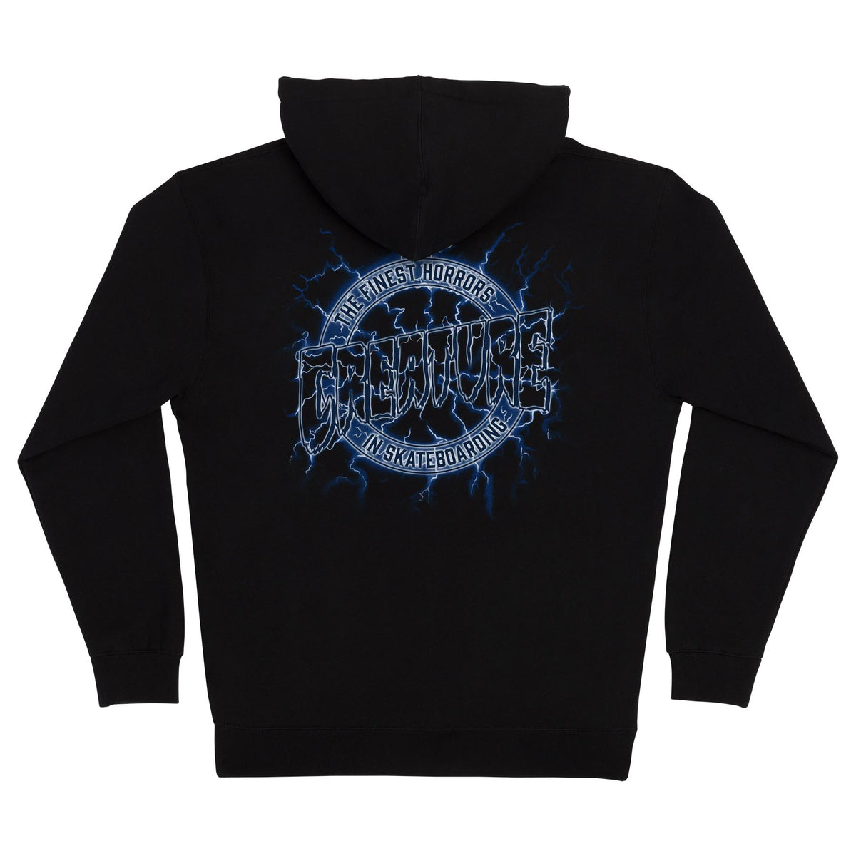 Creature Finest Strike Zip Hooded Heavyweight Sweatshirt Black