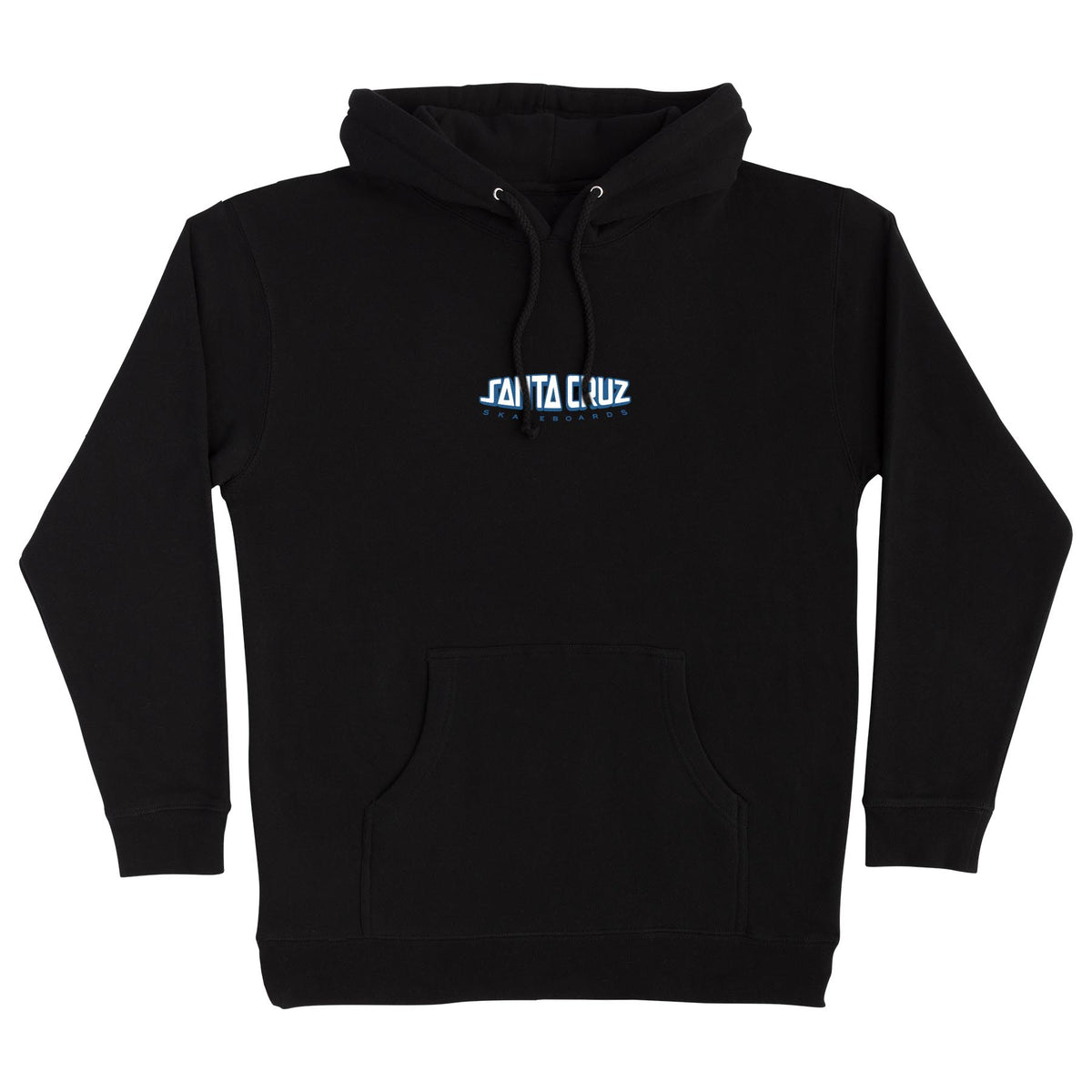 Santa Cruz Malba Crash Dot P/O Hooded Heavyweight Sweatshirt Black
