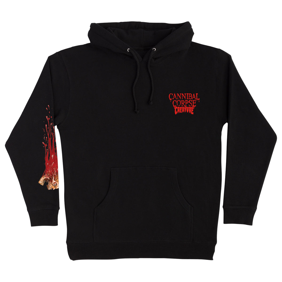 Creature Cannibal Corpse P/O Hooded Heavyweight Sweatshirt Black