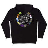 Santa Cruz x Pokémon Power Dot P/O Hooded Midweight Sweatshirt Black