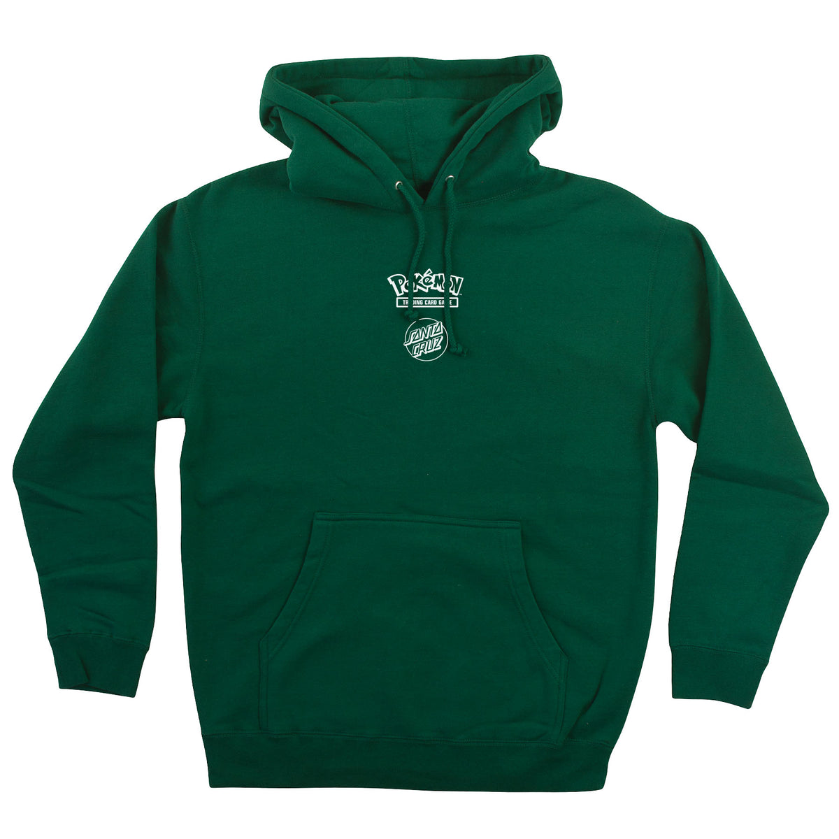 Santa Cruz x Pokémon Power Dot P/O Hooded Midweight Sweatshirt Forest