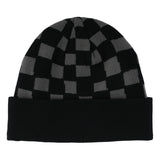 Santa Cruz Screaming Hand Black Checker Long Shoreman Beanie