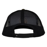 Santa Cruz Embroidered Olive Black Mesh Trucker Snapback Hat