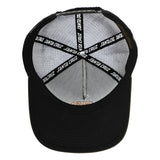 Santa Cruz Embroidered Olive Black Mesh Trucker Snapback Hat