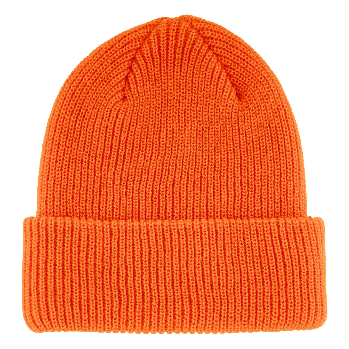 Santa Cruz Cruz Label Safety Orange Long Shoreman Beanie