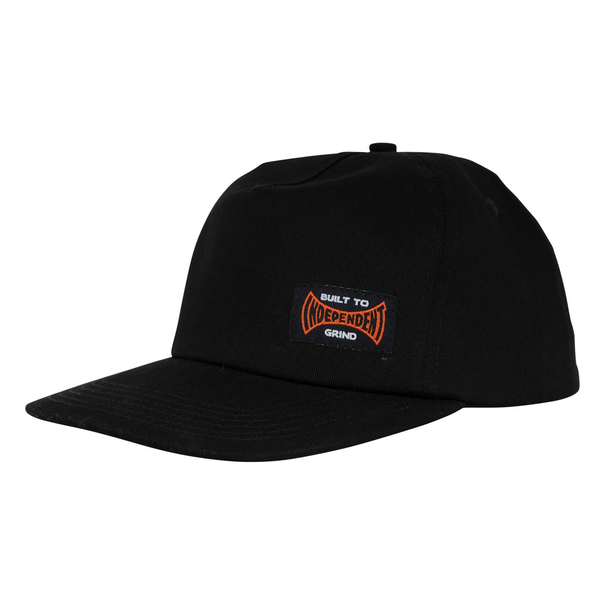 Independent Built To Grind Black Unstructured Snapback Hat