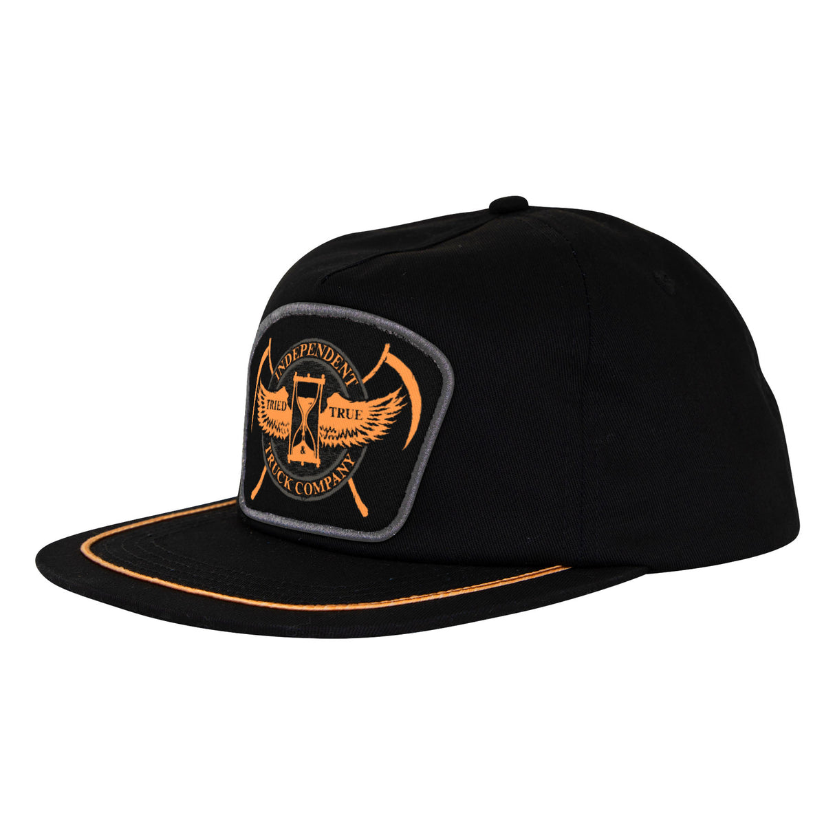 Independent Tried & True Black Snapback Hat