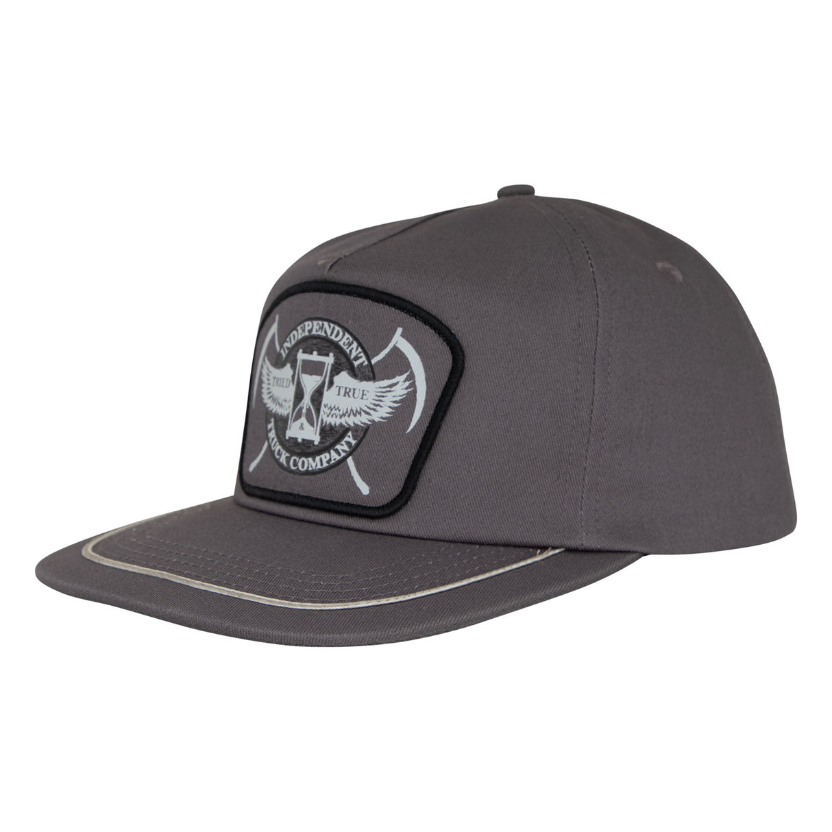 Independent Tried & True Charcoal Snapback Hat