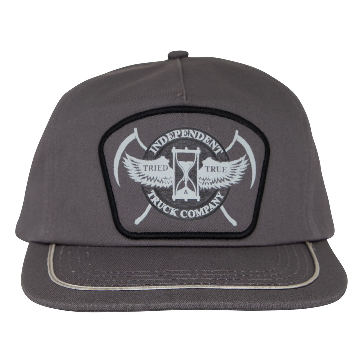 Independent Tried & True Charcoal Snapback Hat