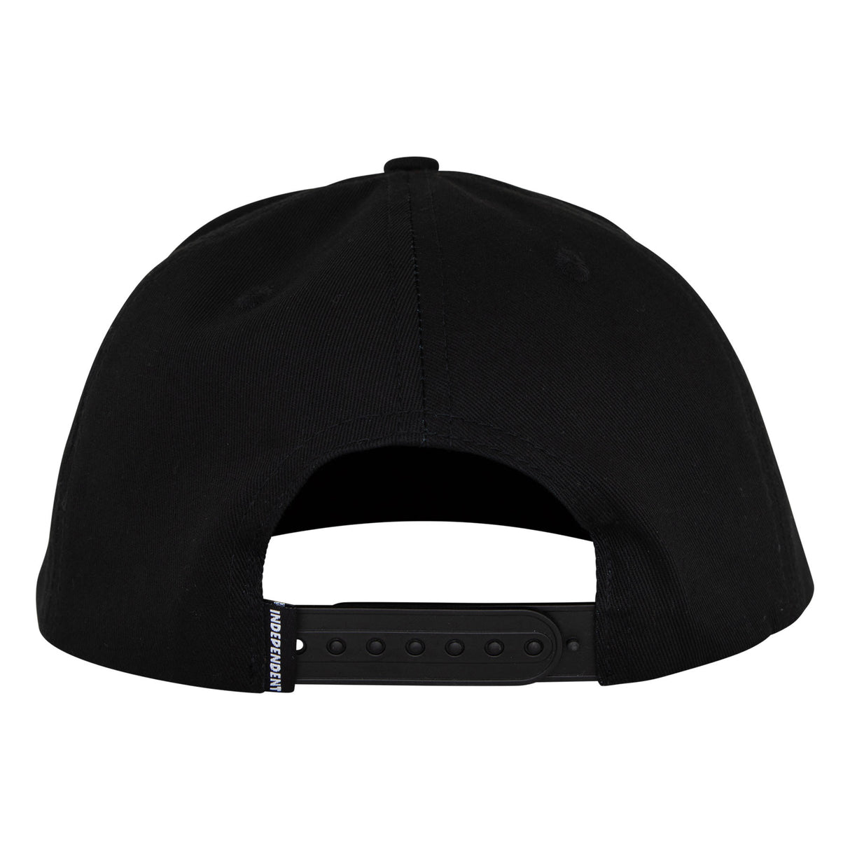 Independent Sticker Slap Black Snapback Hat