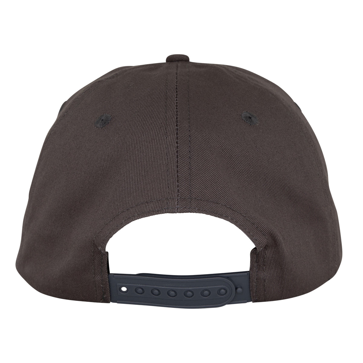 Santa Cruz Strip Felt Snapback Unstructured Hat Charcoal
