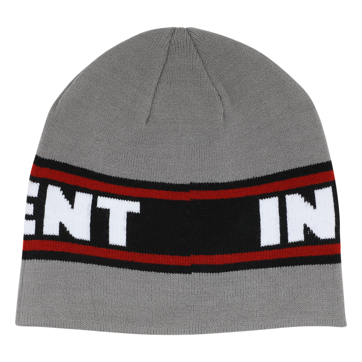Independent Bar Logo Grey Skull Cap Beanie