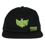Creature Gravette Hippie Skull 20th Black Snapback Unstructured Hat