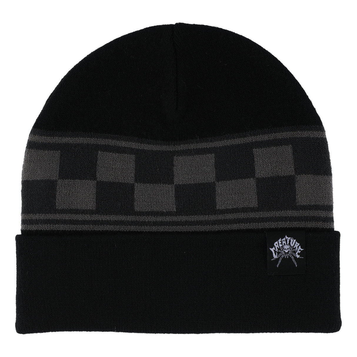 Creature Ransom Black Long Shoreman Beanie
