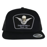 Independent Afterlight Black Mesh Trucker Structured Hat