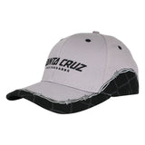 Santa Cruz Spot Snapback Structured Hat Grey Chain