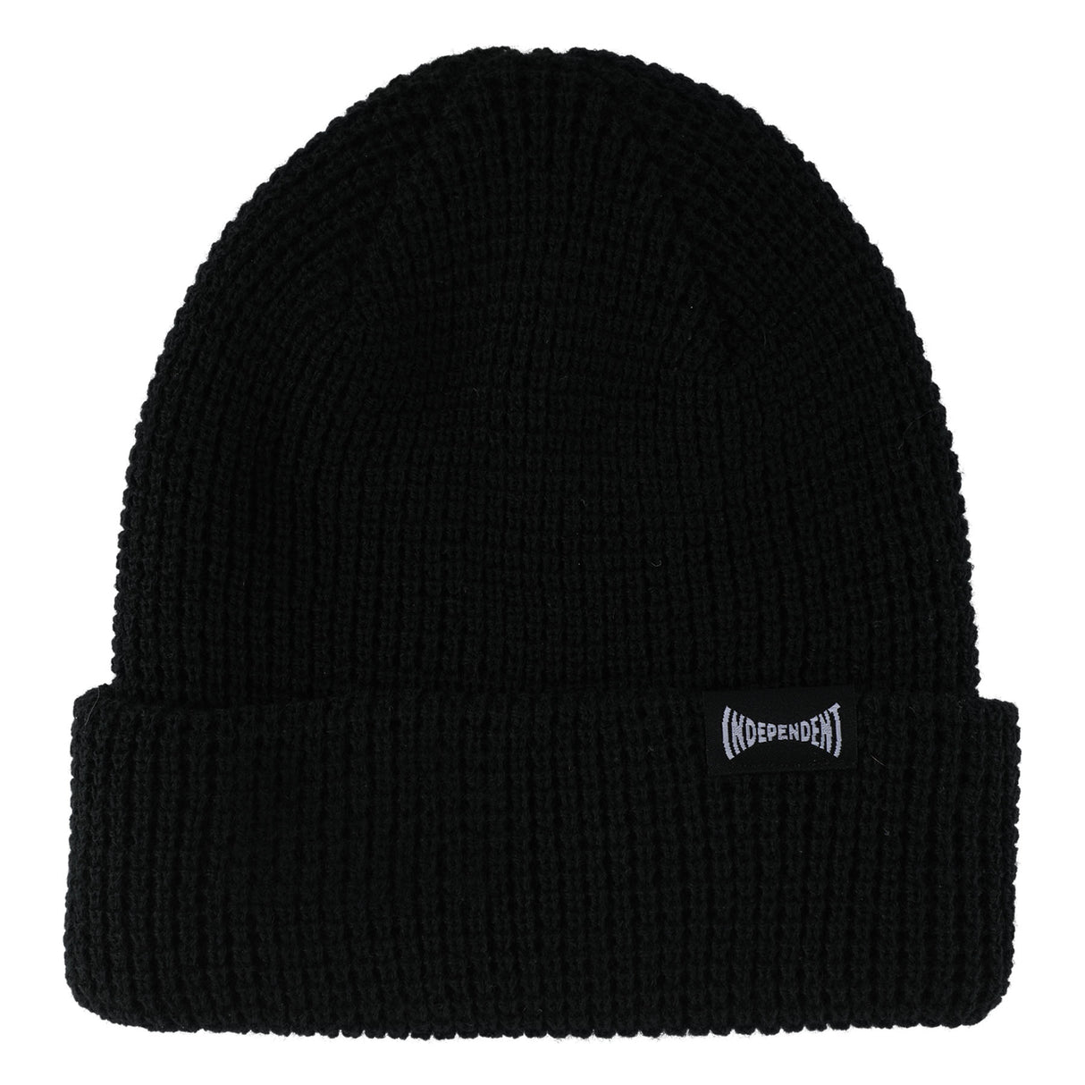 Independent Built to Grind Black Waffle Beanie
