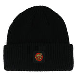 Santa Cruz Cruz Label Beanie Long Shoreman Black Youth Hat