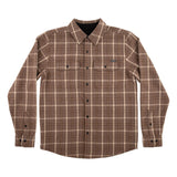 Independent Belmont L/s Flannel Top Brown/Tan
