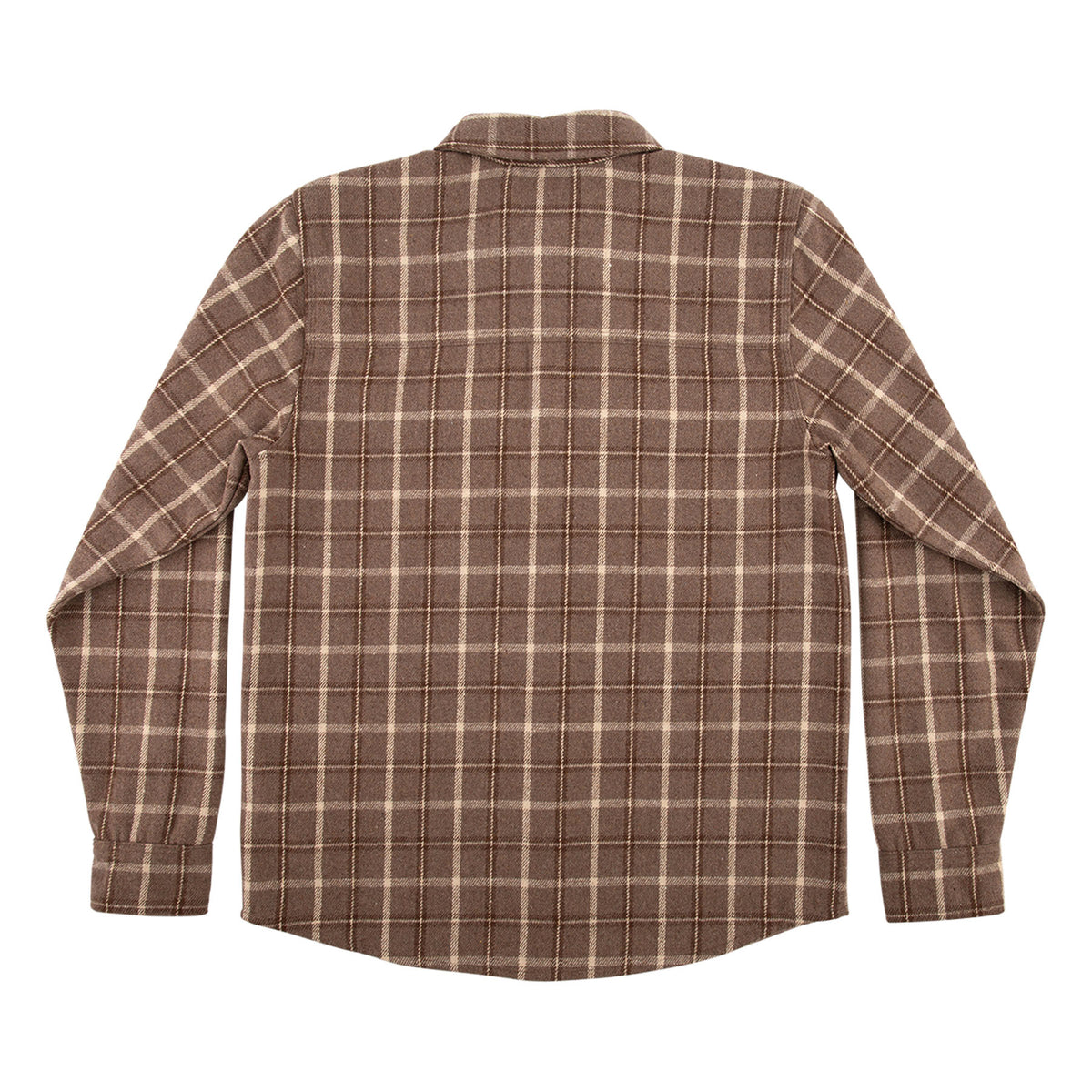 Independent Belmont L/s Flannel Top Brown/Tan