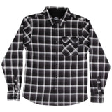 Santa Cruz Classic L/s Flannel Top Black Plaid
