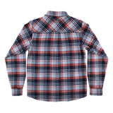 Santa Cruz Classic L/s Flannel Top Blue Plaid