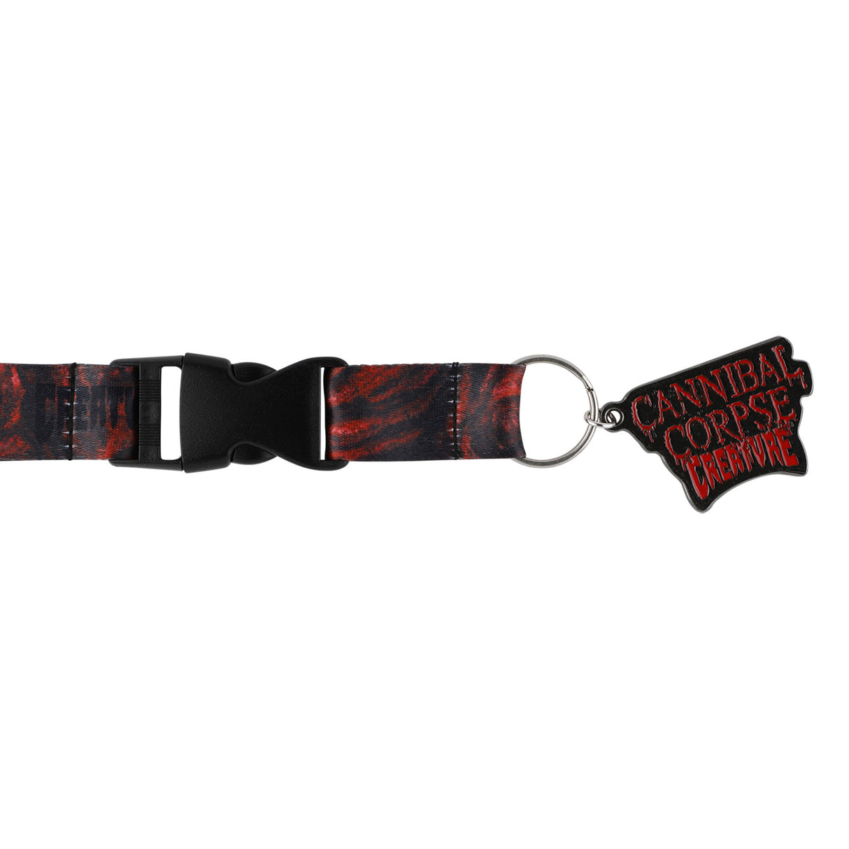 Creature Cannibal Corpse Red Black Key Chain Lanyard
