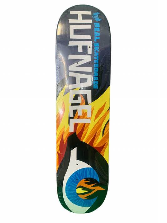 Real Keith "HUF" Hufnagel Burning Eye 7.6" Classic Skateboard Deck