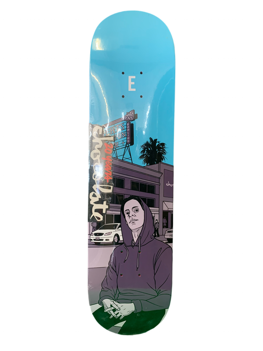 Chocolate Chris Roberts City Series 2014 8" Classic Skateboard Deck
