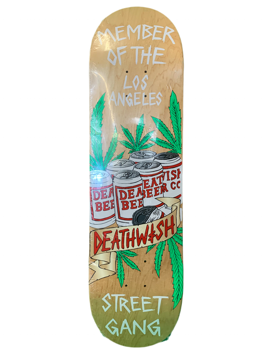 Deathwish Members of the L.A. Street Gang Multicolor 8.4" Classic Skateboard Deck