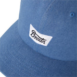 Brixton Stith Light Stone Wash Denim MP Adj Hat
